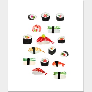 Sushi Posters and Art